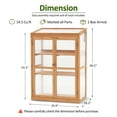 thumbnail image 3 of MCombo Greenhouse Wooden Cold Frame Greenhouse, Garden Portable Mini Greenhouse Cabinet, Raised Flower Planter Shelf Protection 0760, 3 of 9