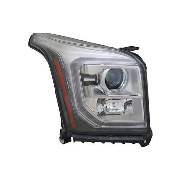 Right Passenger Side Headlight Assembly - Compatible with 2015 - 2020 GMC Yukon 2016 2017 2018 2019