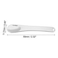thumbnail image 2 of Unique Bargains 4 Pcs Makeup Spatula Mini Spoon for Facial Cosmetic Face Cream Zinc Alloy 2.32"x0.46" Silver Tone, 2 of 7