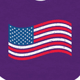 thumbnail image 4 of Inktastic Grunge American Flag Boys or Girls Baby Bib, 4 of 4