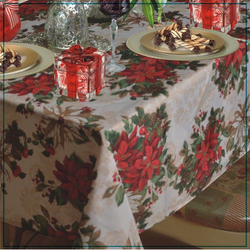 New christmas tablecloth walmart The Holiday Aisle Providence Poinsettia Tablecloth Walmart Com New christmas tablecloth walmart The Holiday Aisle Providence Poinsettia Tablecloth Walmart Com