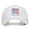 White, variant on USA Keep the Law Patched Cap - White OSFM