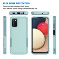 thumbnail image 6 of TakFox For Samsung Galaxy A03S Case,Full Body Heavy Duty Shockproof Hybrid Dual Layer Rubber Drop Protection Soft Bumper Rugged Protective Cover Case,Green, 6 of 7