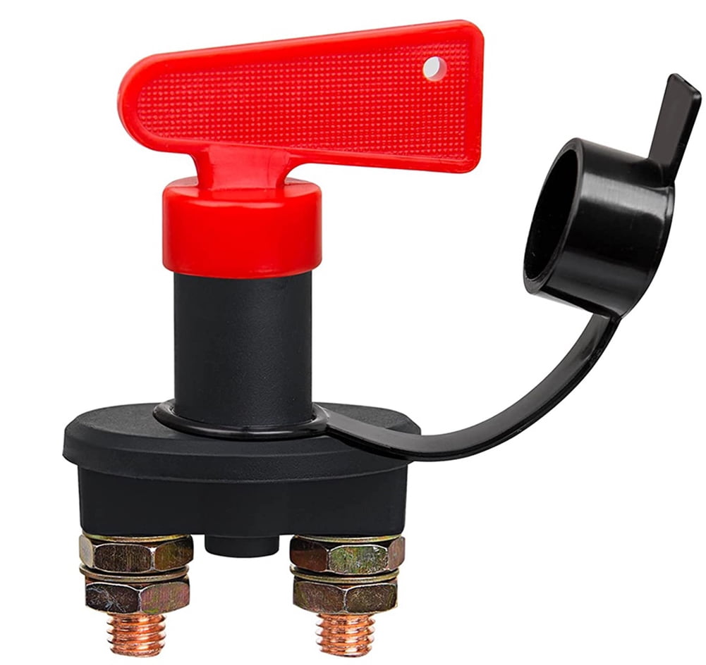 Battery Disconnect Switch, Isolator Cut Off 6V 12V 24V Power Kill
