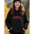 thumbnail image 4 of Holiday Trend Christmas Hoodie for Men Women, Holiday Pullover Hooded Sweatshirt, Cozy Cotton Poly Blend, Funny Winter Xmas Gift Outfit, 4 of 5