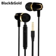 thumbnail image 2 of Auricular con cable Galvanoplastia Bajo Estéreo Auricular en la oreja con micrófono Manos libres Llamada Teléfono Auricular para Android Ios ONLENY 3.5mm 1.2 Tan Jianjun unisex, 2 of 2