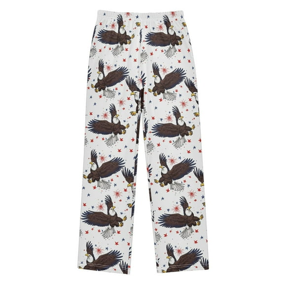 joogoo Eagles Stars Pajama Pants Pj Bottoms Sleepwear Lounge L