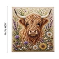 thumbnail image 3 of Summercome Cute Animal Pearl Art DlY Craft Kit, Diamond Painting for Adults Beginner, Handmade Pearl Beads Diamond Dots Painting Gem Sparkling Horse Home Wall Decoration Gifts - Hightland Cow, 3 of 6
