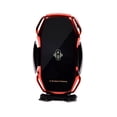 thumbnail image 2 of XtremPro  Wireless Car Charger Cradle Qi Auto Sensor Clamp Dashboard Air Vent & Windshield Mount Smartphone Holder, Red & Black, 2 of 7