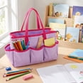 thumbnail image 2 of Pen+Gear Carry-All Teacher Tote Bag Organizer, Pink, 2 of 11