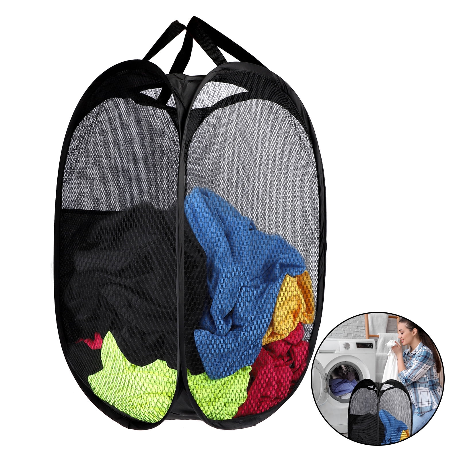 Sterilite 1.25 Bushel Ultra™ HipHold Laundry Basket Plastic, Aqua 