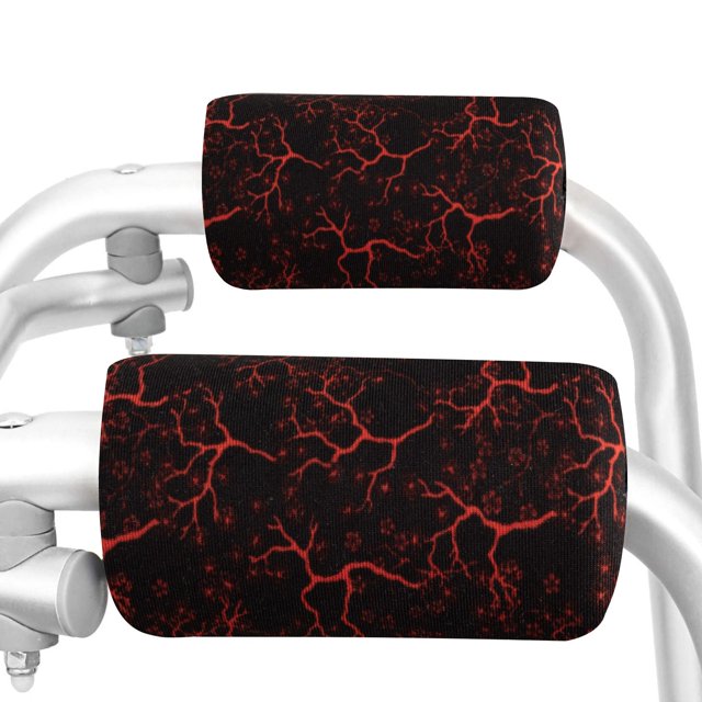 Universal Walker Padded Hand Grip (2 Pack) Covers Non Slip Cushion Memory Foam Core Padding