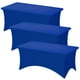 thumbnail image 1 of Mantel rectangular Fixwal azul real de 6 pies, paquete de 3, 1 of 7