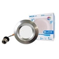 thumbnail image 1 of Nicor Lighting DCR41061205KNK 4 in. 5000K 60W Équivalent DCR4 Intégré LED Nickel Rond Dimmable Encastré Downlight, 1 of 1