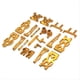 thumbnail image 3 of Kit de Accesorios de Actualización de Coche con Control Remoto de Aluminio para SCY 1/16 16101 16102 Gold, 3 of 5