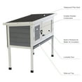 thumbnail image 4 of Rabbit Hutch for Outside with Flip-up Roof, Bunny Cage Indoor Use, 4 of 7