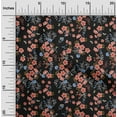 thumbnail image 2 of oneOone Cotton Poplin Red Fabric Floral Fabric For Sewing Printed Craft Fabric By The Yard 56 Inch Wide, 2 of 4