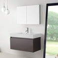 thumbnail image 2 of Virtu USA Zuri 39" Single Bathroom Vanity Cabinet in Wenge, 2 of 7
