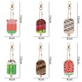 thumbnail image 1 of Cuadros Decorativos 6 unids/set pintura de diamantes llaveros acrílico DIY llaveros Charm Crafts (YSK112) Ndcxsfigh  Nuevos Originales, 1 of 1