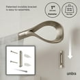 thumbnail image 3 of Umbra Loop 1" (2.5 cm) Curtain Rod, 42-120" (107-305 cm), 3 of 13