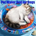thumbnail image 2 of Paw Cool Oasis Bed, 2025 Upgraded Pet Cooling Water Bed - Ideal for Cats and Dogs, Cat Waterbed Toy with Fish, Discover The Ultimate Comfort for Your Pet (C), 2 of 8