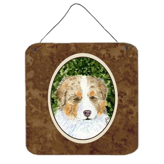 Australian Shepherd Aluminium Metal Wall Or Door Hanging Prints