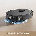 thumbnail image 4 of DREAME Robot Vacuum and Mop, 25000Pa Suction, Pet Hair Anti-Tangle, 100 Days Auto-Empty, Self Mop Cleaning & Drying, Mop Extend for Edge Cleaning, Smart Obstacle Avoidance, Voice & App Control,Black, 4 of 9