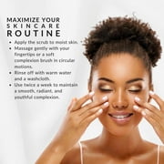 Flori Roberts Facial Scrub, Face Mask for Deeper Skin Tone Women, Scrub for Moisturize & Smooth Skin