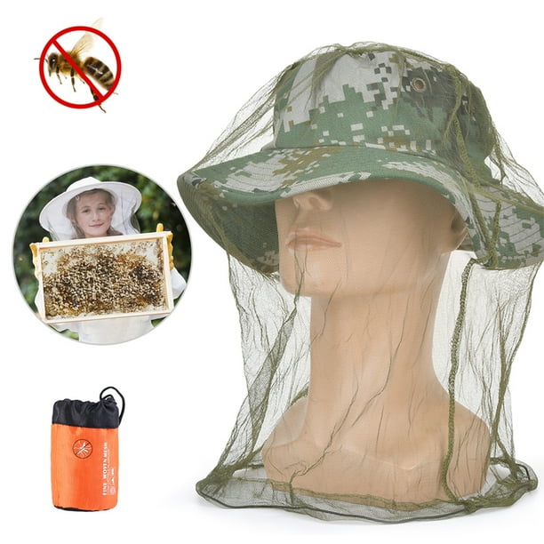Anti-Bee Hat, With Storage Bag Anti-Dust Outdoor Fishing Hat, 5Pcs Outdoor  For Outdoor Fishing Travel Walking, Hiking Travel, Camping Green
