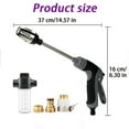 thumbnail image 3 of New Pressure Washer – High Pressure Water Gun & Power Washer Nozzle, Portable Hose Nozzle for Car Cleaning, Garden and Patio (Water Gun + Connector + Foam Pot), 3 of 9