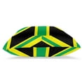 thumbnail image 3 of Throw Pillow Covers Set of 2 Jamaica Jamaican Kingdom Flag Soft Square Couch Decorative Pillow Covers for Living Room Bed 16"x16", 3 of 7