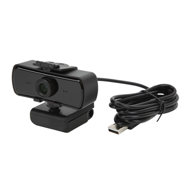 Cámara de Computadora, HD 1440P PC Webcam 360 Grados Rotacia Detalle Para Transmisión en vivo