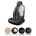 thumbnail image 3 of Car Seat Covers Full Set Fit for Hyundai Tucson 2005-2026, Premium Faux Leather Seat Protectors, Breathable, Waterproof & Anti-Slip Full Wrapping Edge Seat Covers (Black, Full Set), 3 of 7