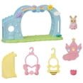 thumbnail image 5 of Columpio infantil Calico Critters con conejo de leche bebé acunado, 5 of 5