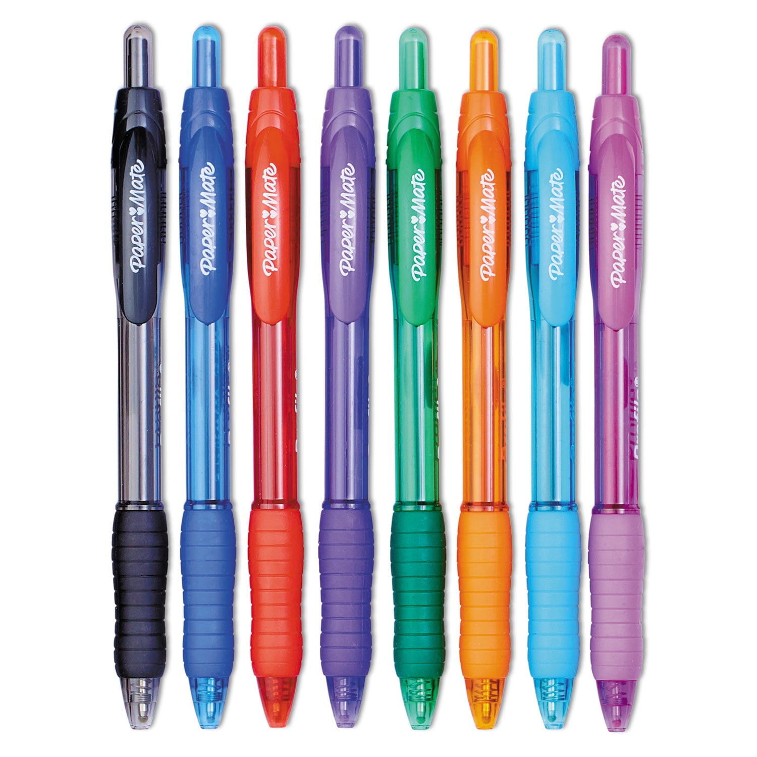 Ручка paper mate. Paper Mate ручки. Ручка двухцветная шариковая. Шариковая ручка Тип топ. Paper Mate набор шариковых ручек.