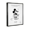 thumbnail image 3 of Stupell Industries Mouse Character Toy Diagram Graphic Art Jet Black Floating Framed Canvas Print Wall Art, Design by Karl Hronek, 3 of 8