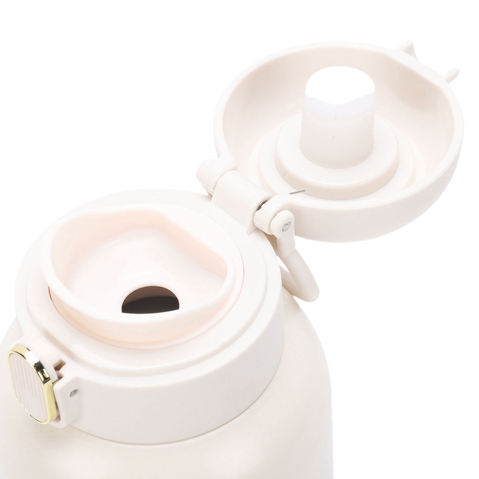 Riousery Portable Milk Warmer 50W Quick Heating 500ml / 16.9 fl oz 316 Stainless Steel Rechargeable Cordless Bottle Warmer for Travel with Constant Temperature