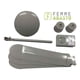 thumbnail image 4 of Ventilador de Techo Industrial Benelux Plata 3 Piezas EV1455, 4 of 5