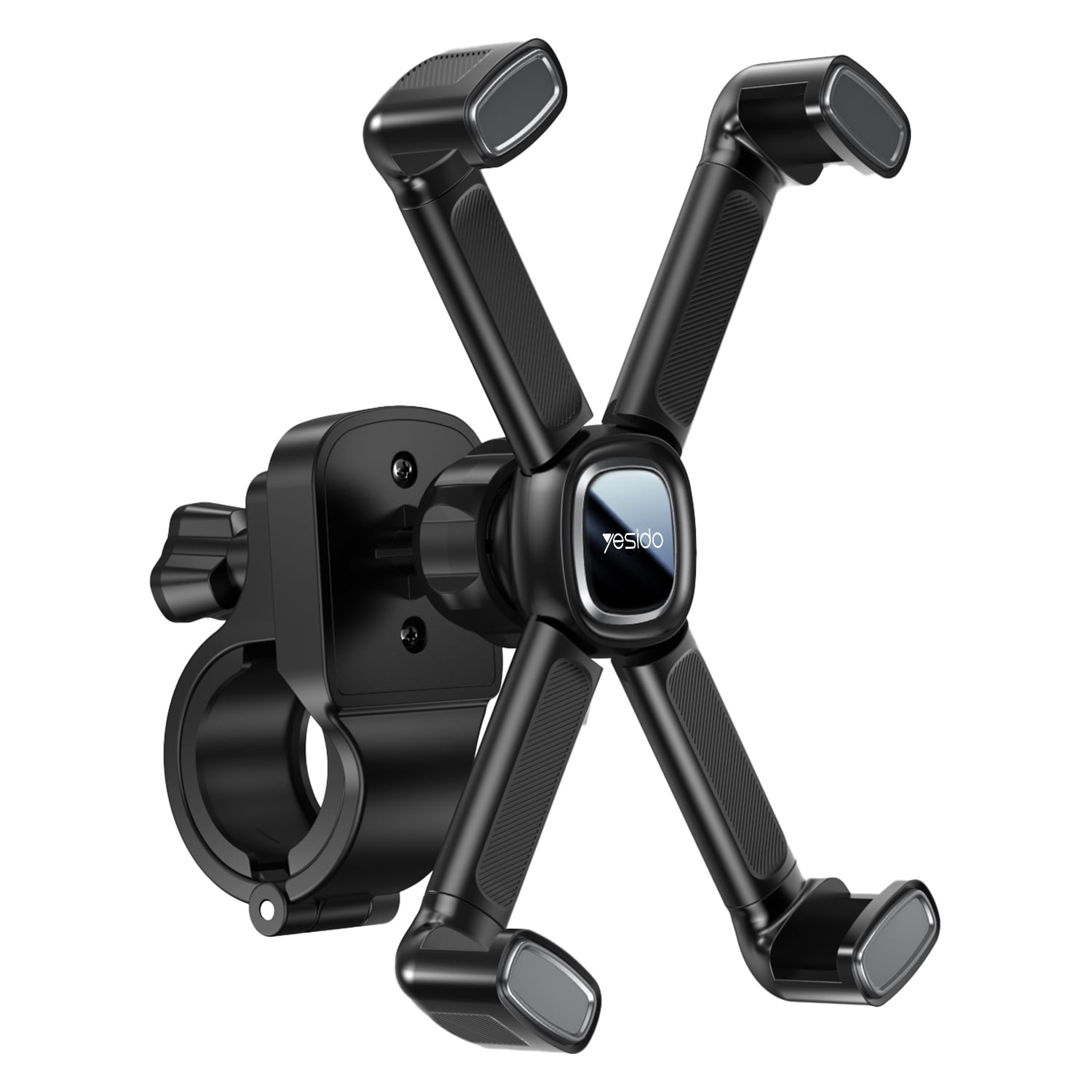 Bicycle Phone Mount, Universal Heavy Duty Clamp Bike Mount With 360 Degree Rotational Capability Compatible with iPhone 13 Pro Max, Samsung Galaxy S22 Ultra and More