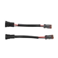thumbnail image 4 of Adaptador de arnés de cables de conversión, 2 uds., DT hembra a H11 macho, resistente al agua para lámpara de trabajo LED, barra de luz, 4 of 5