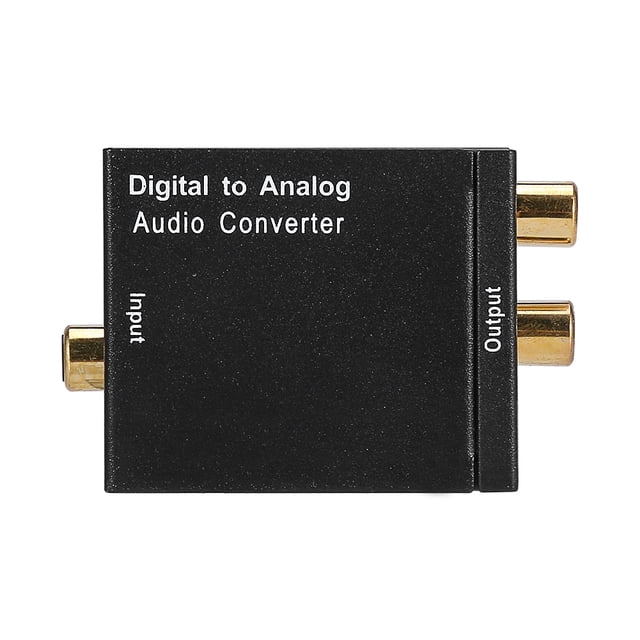 Conversor De Audio, Adaptador For Convertidor Digital To Analog ConverterConversor Optico A Analogico Coaxial Optical Audio Adapter