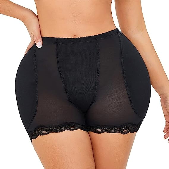 Braguita reductora para caderas y gluteos M Braguita reductora con almohadillas Braguita reductora para mujer Braguita reductora para el cuerpo. Walmart en linea