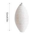 thumbnail image 3 of Fiudx Ofertas relámpago del día Accesorios para árbol de Navidad Decoración Colgante largo con purpurina Gong largo blanco Gong largo plateado Colgante de cebollas Escena de actividad Accesorios de f, 3 of 6