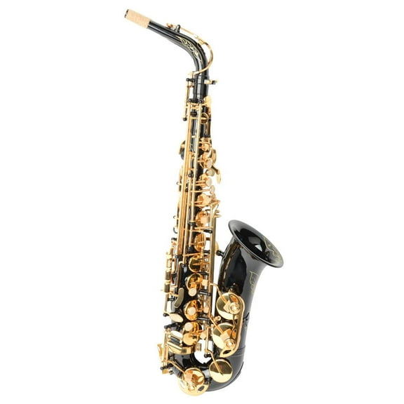 OverPatio Alto Be Saxophone Lacquer Beginners Kit, Black