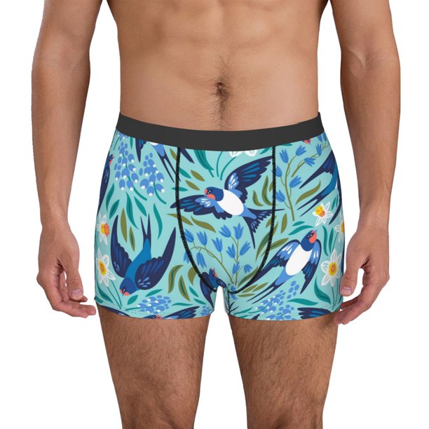 Fotbe Flying Swallows Calzoncillos Tipo Boxer con Bolsa de Soporte Total para Hombre, X-Temp Fresco, Transpirable y de Secado Rápido-XX-Large