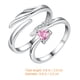 thumbnail image 5 of BRIGHTFUFU 1 par de pareja anillo anillo diseño anillo abierto anillos dedo fingeres de moda joyería, 5 of 7