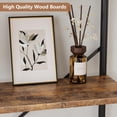 thumbnail image 6 of Memoryfield 6 Tier Industrial Bookcase with Metal Frame, Rustic Standing Bookshelves Display Rack for Bedroom, Living Room and Home Office, Brown, 6 of 8