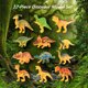 thumbnail image 1 of 12 juegos de adornos de modelo de traje de dinosaurio de simulación de colores Wmkox8yii shdjk2315, 1 of 1