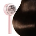 thumbnail image 3 of Peine con cojín de aire Yuyangstore cepillo para todo tipo de cabello rosa rosado, 3 of 7