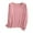 Light Pink, variant on idosla Women Lightweight Pajamas Tops Long Sleeve Plain Lounge T-Shirt Crewneck Soft Pajama Shirts Sleep Tunics Tee (Light Pink, XXL)